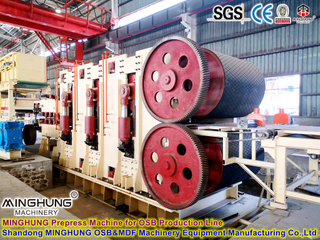 Chine Machine de fabrication de panneaux OSB Minghung