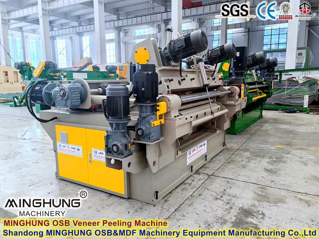 Machine de pelage OSB
