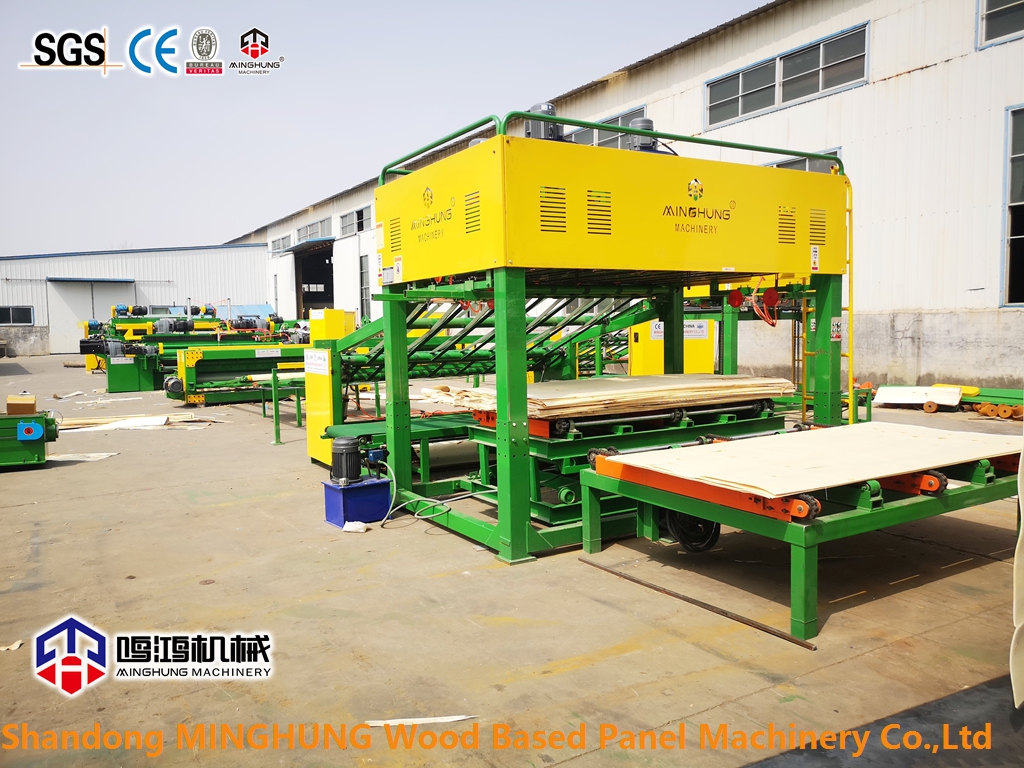 empileur de placage Minghung