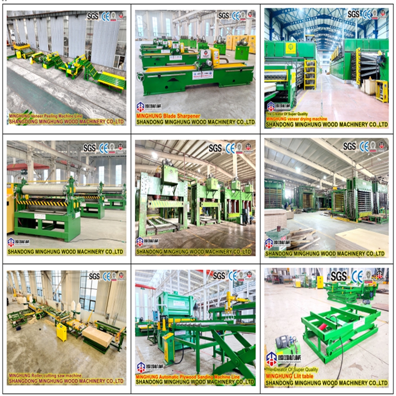 Machine de contreplaqué en Chine Minghung