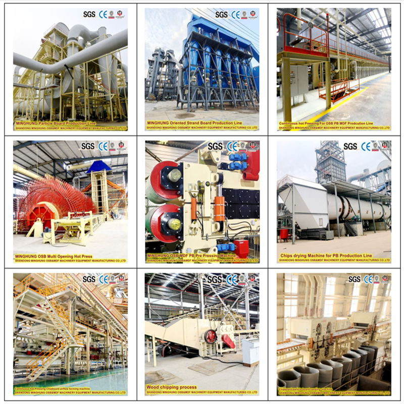 China CHIPSB OSB MDF Ligne de production 
