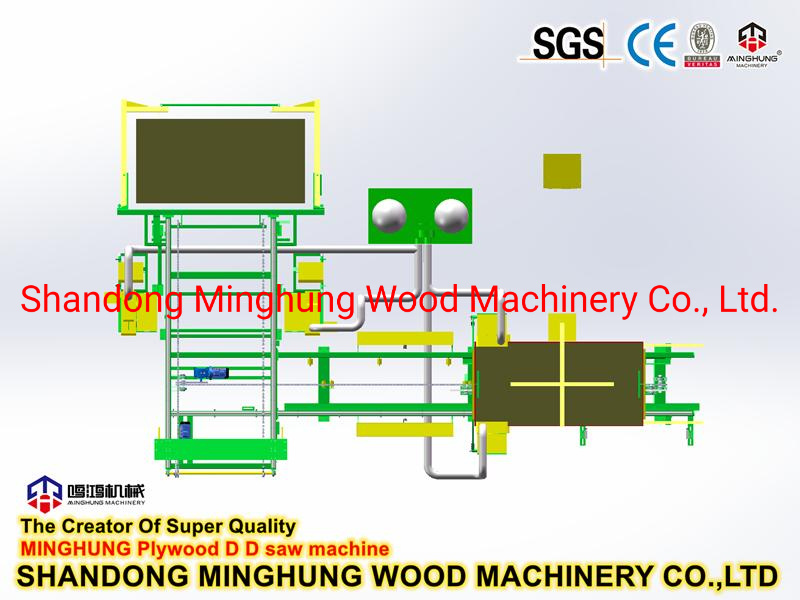 Scie à panneaux de contreplaqué CNC pour machines de fabrication de bois