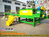 Machine d'arrondissage d'écorçage de peau de bois pour le traitement de grumes de bois