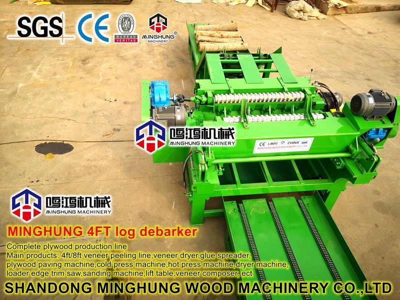 Déchiqueteuse à bois hydraulique de 4 pieds en Chine