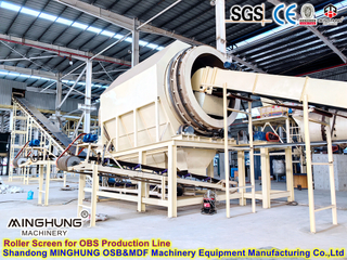 Équipement de chaîne de production d'OSB de machines à bois de panneaux de particules de Shandong