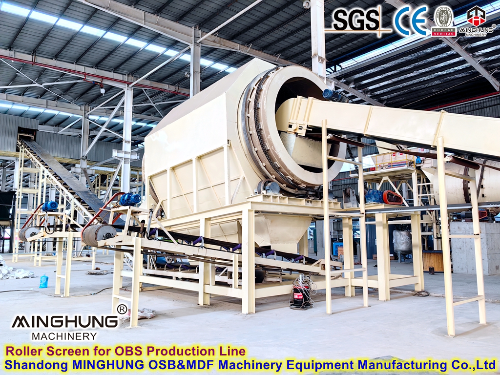 Fabrication de lignes de production de panneaux de particules pour produits en bois d'ingénierie : OSB/MDF/HDF