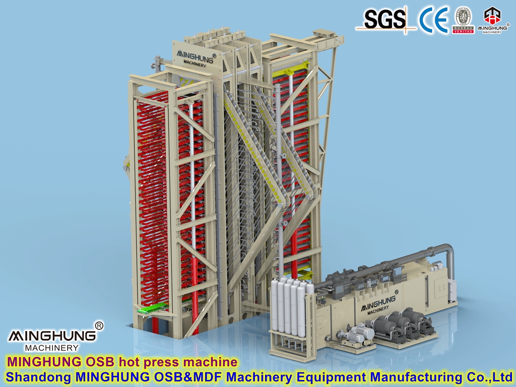 MINGHUNG Presse à chaud OSB