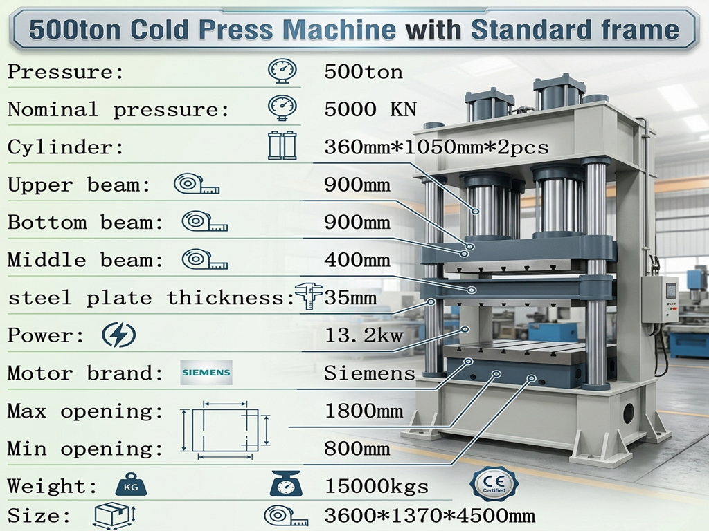 Presse &agrave; froid du contreplaqu&eacute; 500T