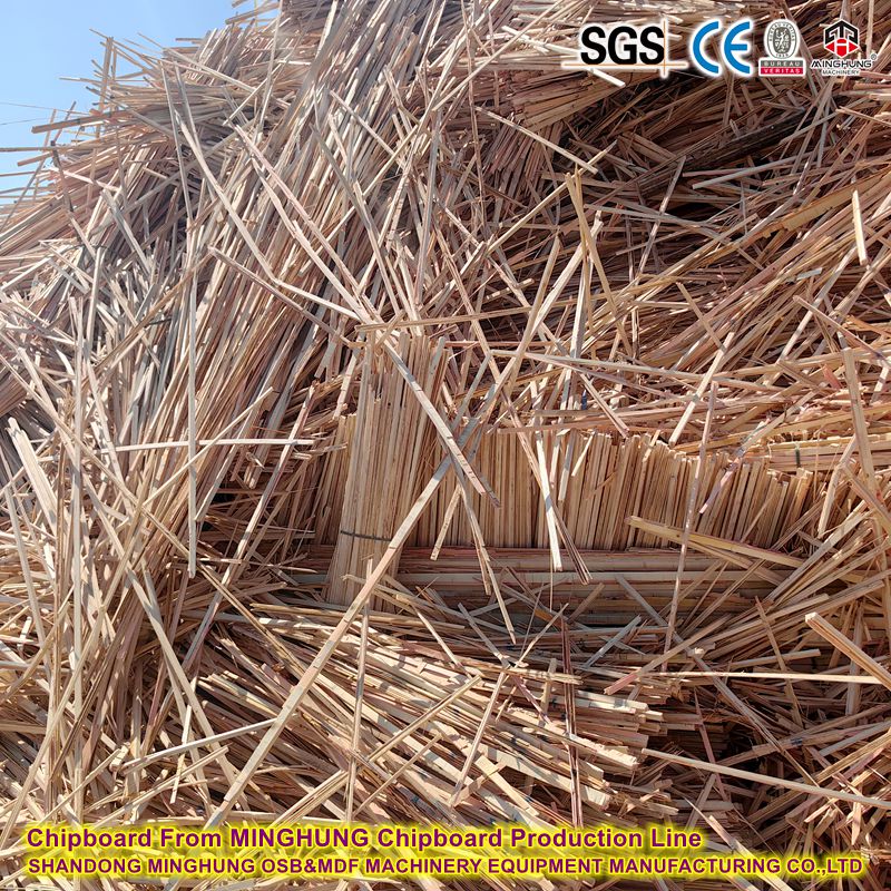 Panneaux de particules de la cha&icirc;ne de production de panneaux de particules MINGHUNG