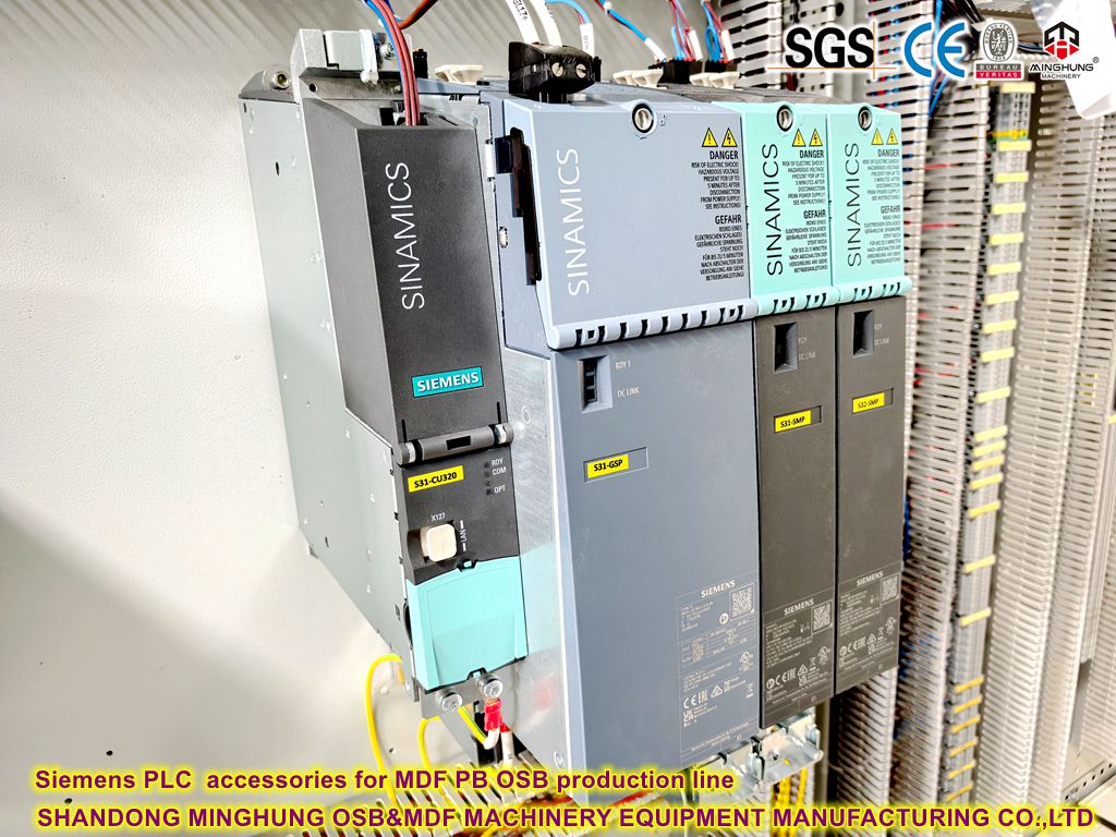 Accessoires Siemens plc pour la ligne de production PB OSB