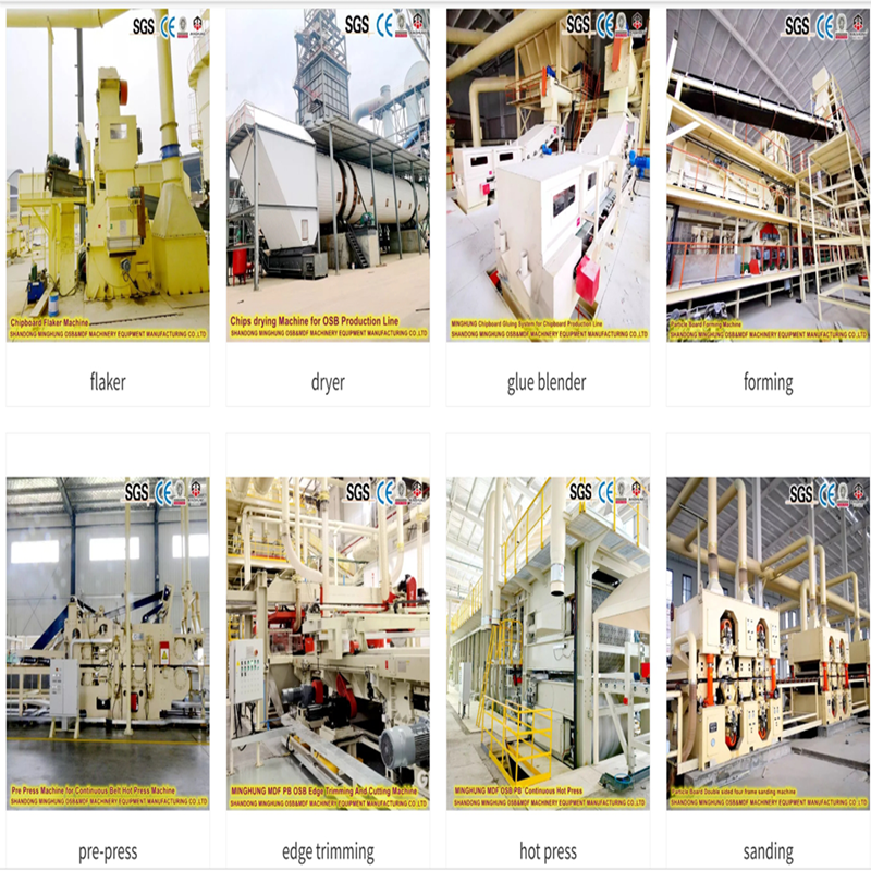 Fabricant chinois de machines pour panneaux à base de bois