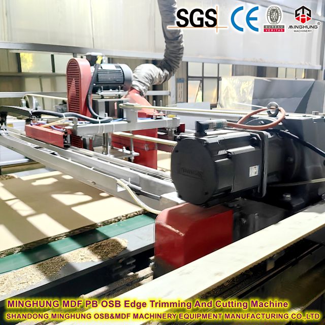 MINGHUNG MDF PB OSB Edge Traming Machine et Machine de coupe
