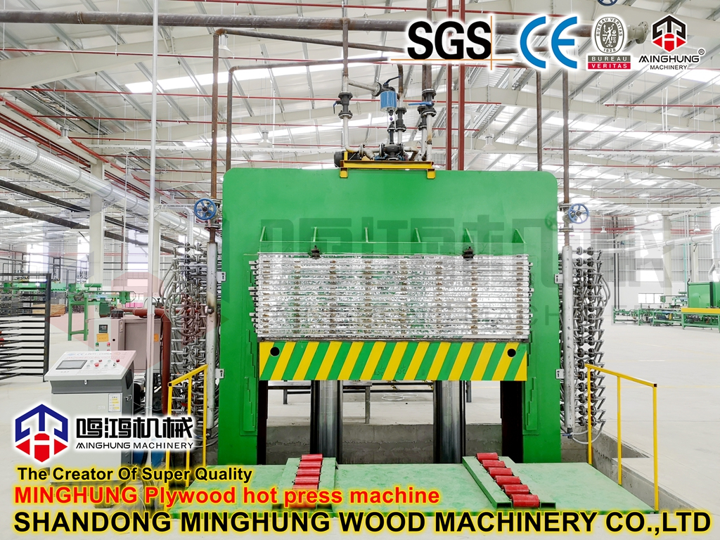 MINGHUNG presse &agrave; chaud pour contreplaqu&eacute;