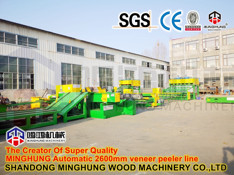 La Chine Linyi contreplaqué placage tour rotatif pour l'épluchage du bois