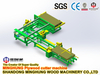 Machine de scie de production de contreplaqué pour couper quatre bords