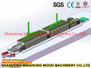 Séchoir à rouleaux de placage pour le séchage du placage de bois Chine