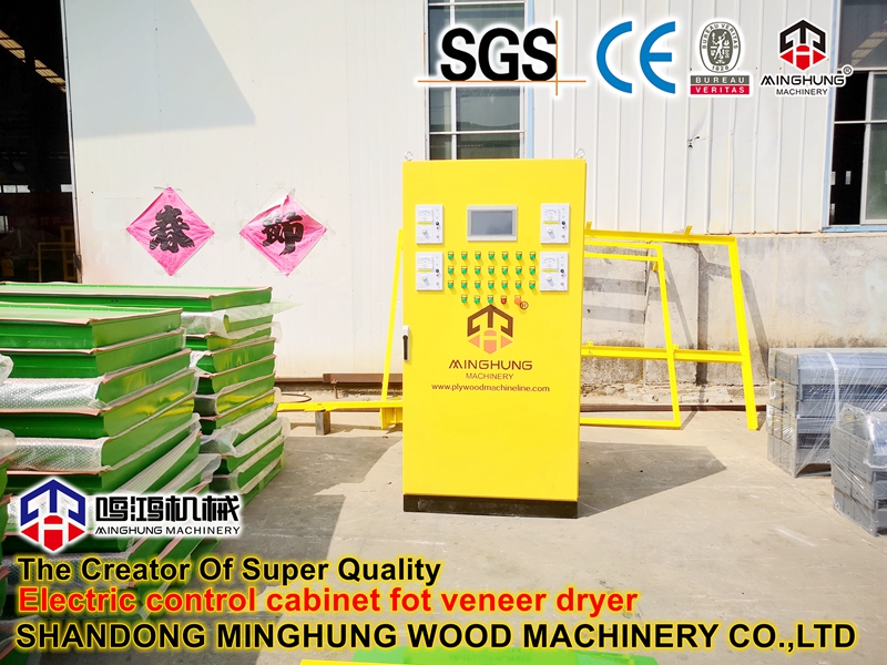 Coffret &eacute;lectrique du s&eacute;choir &agrave; placage