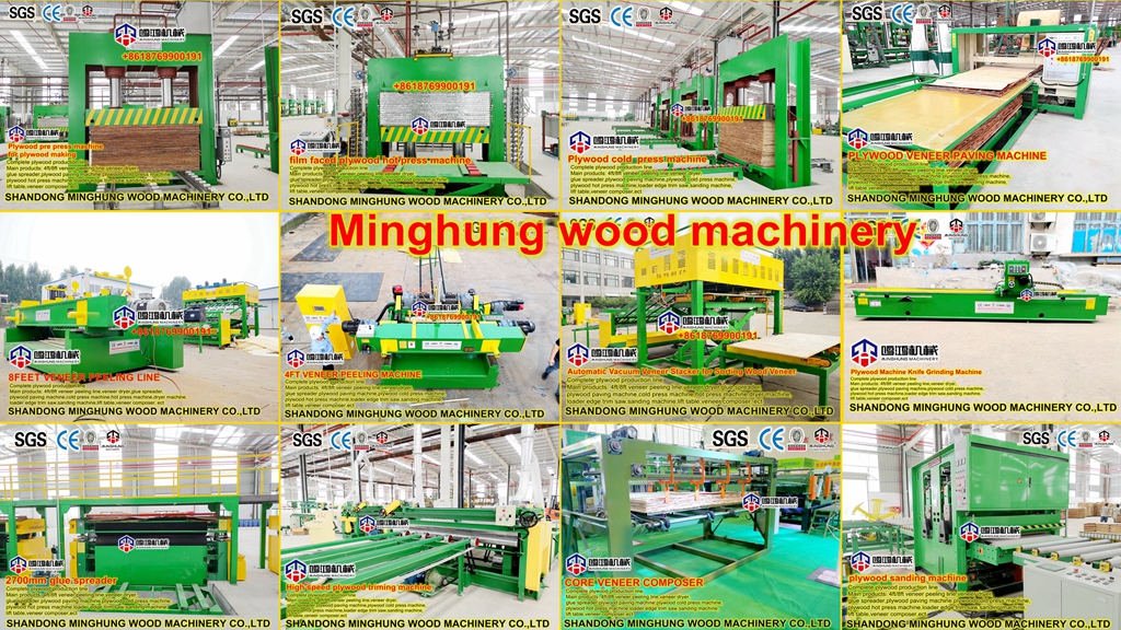 MINGHUNG Ligne de production de CONTREPLAQUÉ
