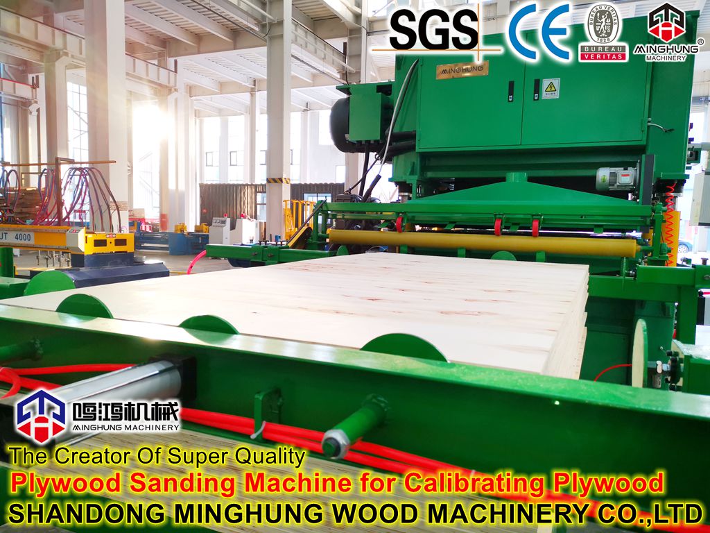 MINGHUNG Machine de ponceuse en contreplaqué
