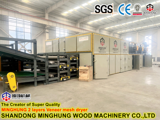 Solutions de séchage automatisées pour les placages de contreplaqué