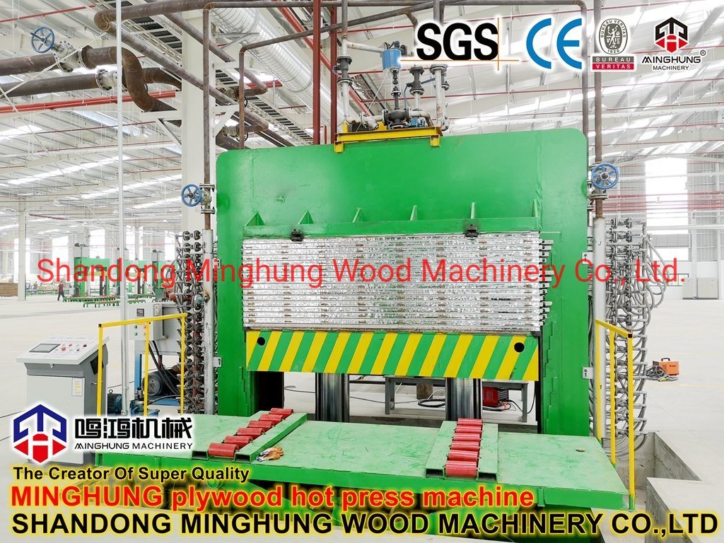 Usine professionnelle de la Chine Linyi de machine de presse à chaud de machine de contreplaqué