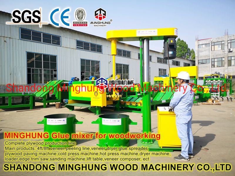 Machine de fabrication de contreplaqué pour le travail du bois