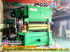 Machine de calibrage pour machine de traitement du contreplaqué