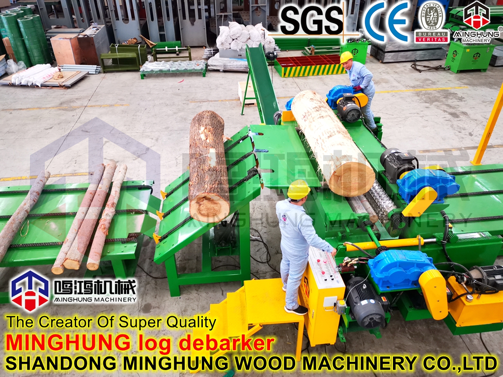 log debarking