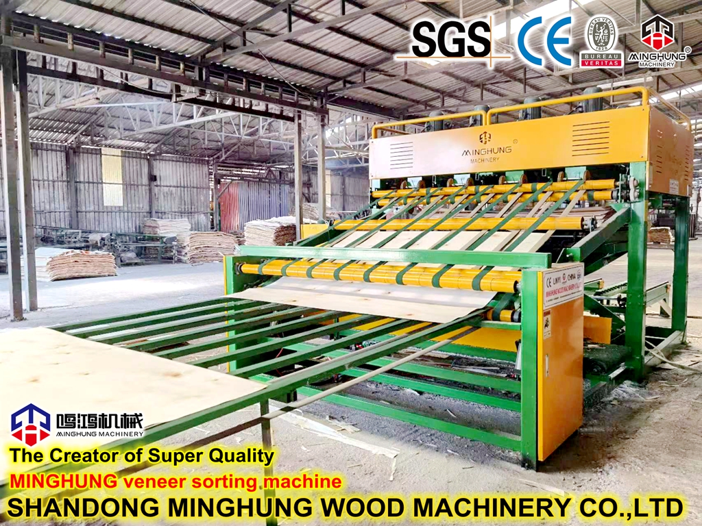 machine de tri de placage