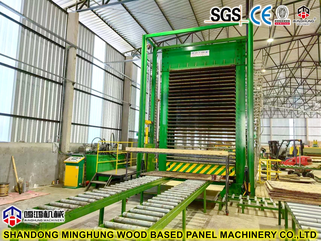 MINGHUNG 26 couches Machine de presse à chaud en contreplaqué
