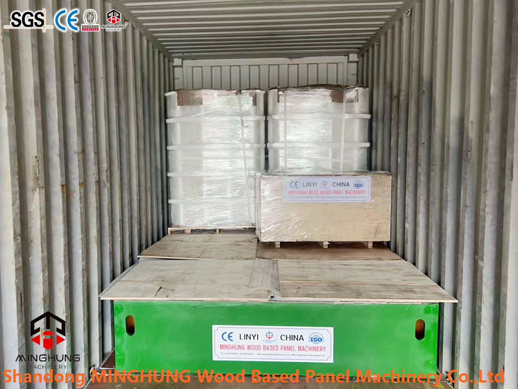 chargement de la machine &agrave; contreplaqu&eacute; minghung (3) 