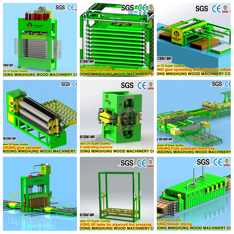 MINGHUNG machine compl&egrave;te en contreplaqu&eacute;