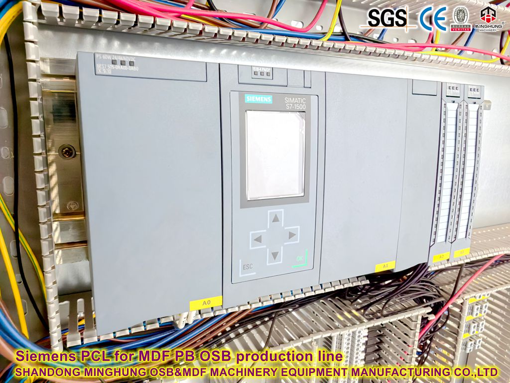 Siemens plc pour la ligne de production MDF PB OSB